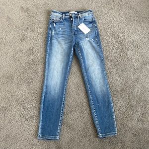 CELLO high rise mom jean 1